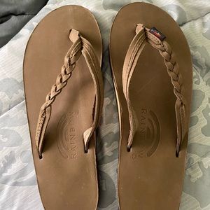 Brown Braided Rainbows